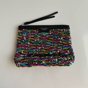 Victoria Secret | Sequined Pouch | NWOT